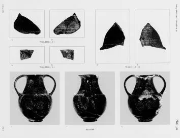 AMPHORA, BELLY, FRAGMENTS (ETRUSCAN, BUCCHERO)