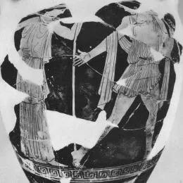 AMPHORA, NECK (ATHENIAN, RED-FIGURE)