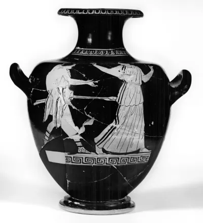 Kalpis with Youth with Spears