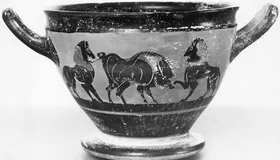 SKYPHOS (ATHENIAN, BLACK-FIGURE)
