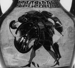 AMPHORA, BELLY, TYPE B (ATHENIAN, BLACK-FIGURE)