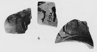 LEKYTHOS, FRAGMENTS (ATHENIAN, BLACK-FIGURE)