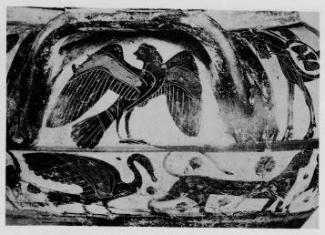 KRATER, COLUMN (CORINTHIAN, BLACK-FIGURE)