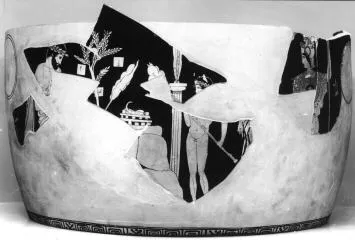 KRATER, BELL, FRAGMENTS (ATHENIAN, RED-FIGURE)