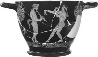 SKYPHOS (ATHENIAN, RED-FIGURE)