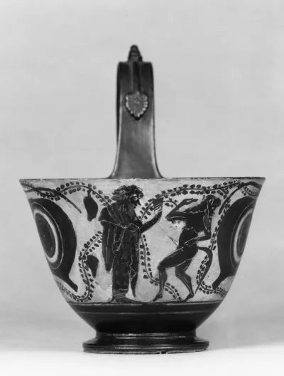 Kyathos with Dionysos and Eyes