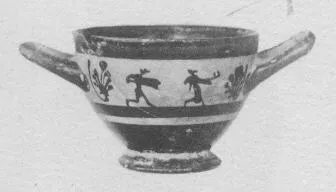 SKYPHOS (ATHENIAN, BLACK-FIGURE)