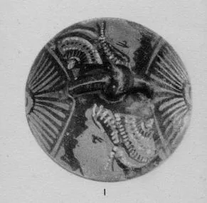 PYXIS LID (SOUTH ITALIAN, APULIAN, RED-FIGURE)