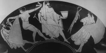 CUP B (ATHENIAN, RED-FIGURE)