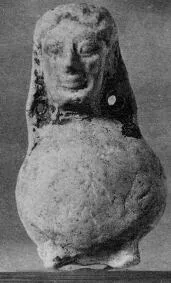 FIGURE VASE (CORINTHIAN, PLASTIC)