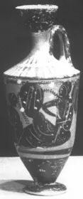 LEKYTHOS (ATHENIAN, BLACK-FIGURE)