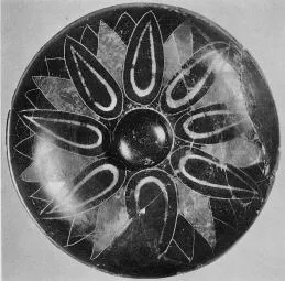 PHIALE (ATHENIAN, BLACK POLYCHROME)