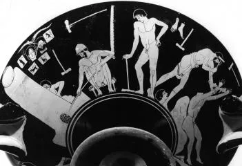 CUP B (ATHENIAN, RED-FIGURE)