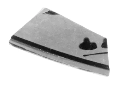 Attic Black-Figure Eye Cup Fragment