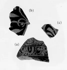 LEKYTHOS, SQUAT, FRAGMENTS (SOUTH ITALIAN, APULIAN, RED-FIGURE)