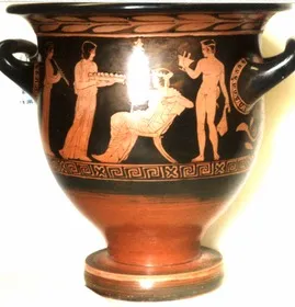KRATER, BELL (ATHENIAN, RED-FIGURE)