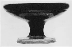 STAND (ATHENIAN, BLACK GLAZE)
