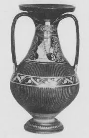 PELIKE (SOUTH ITALIAN, GNATHIAN, BLACK GLAZE)