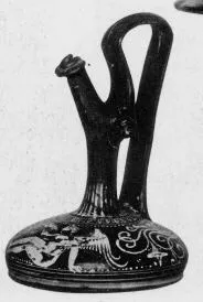 EPICHYSIS (SOUTH ITALIAN, GNATHIAN, BLACK GLAZE)