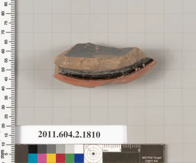 Terracotta fragment of a skyphos (deep drinking cup)