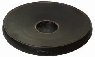 PLATE (ATHENIAN, BLACK GLAZE)