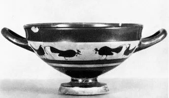 SKYPHOS (ATHENIAN, BLACK-FIGURE)
