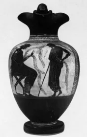 OINOCHOE (ATHENIAN, BLACK-FIGURE)