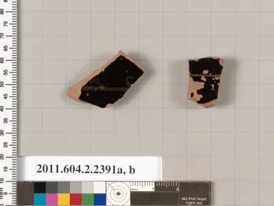 Terracotta fragments from amphorae (jars)