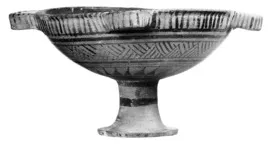 BOWL (BOEOTIAN, BLACK PATTERN)
