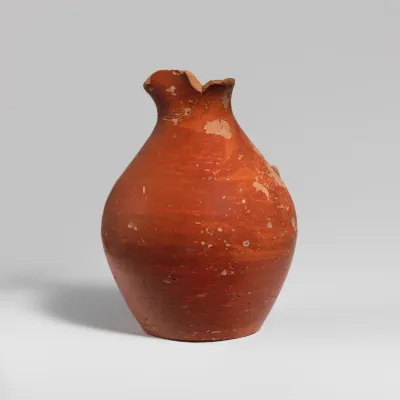 Terracotta oinochoe (jug)