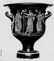 KRATER, BELL (SOUTH ITALIAN, APULIAN, RED-FIGURE)