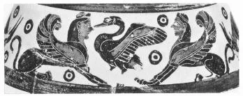 OLPE (PROTOCORINTHIAN, TRANSITIONAL, BLACK-FIGURE)