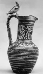 OINOCHOE (ATHENIAN GEOMETRIC, SILHOUETTE)