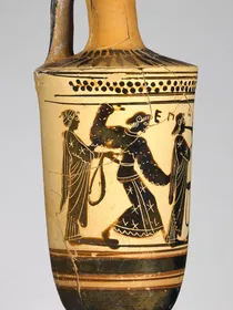 LEKYTHOS (ATHENIAN, BLACK-FIGURE)