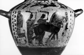HYDRIA (ATHENIAN, BLACK-FIGURE)