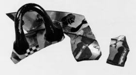 CUP, SIANA, FRAGMENT (ATHENIAN, BLACK-FIGURE)