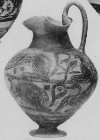 OINOCHOE (ITALO-CORINTHIAN, BLACK-FIGURE)