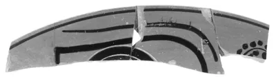 Attic Black-Figure Eye Cup Fragment