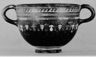 KANTHAROS (SOUTH ITALIAN, GNATHIAN, BLACK GLAZE)