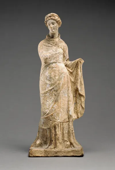 Statuette of a Draped Female Figure
