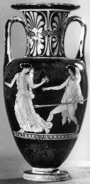AMPHORA, NECK (ATHENIAN, RED-FIGURE)