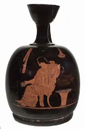 LEKYTHOS, SQUAT (ATHENIAN, RED-FIGURE)