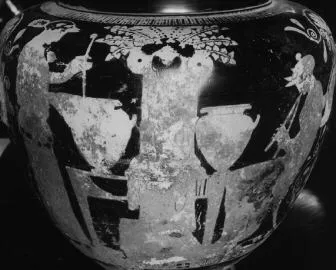 STAMNOS (ATHENIAN, RED-FIGURE)