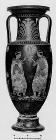 AMPHORA, NECK (SOUTH ITALIAN, CAMPANIAN, RED-FIGURE)