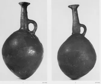 FLASK (CYPRIOT, BRONZE AGE, RED POLISHED WARE)