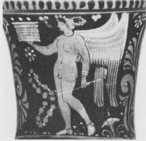 FIGURE VASE (SOUTH ITALIAN, APULIAN, RED-FIGURE)