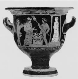 KRATER, BELL (ATHENIAN, RED-FIGURE)