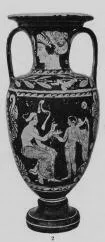 AMPHORA, NECK (SOUTH ITALIAN, SICILIAN, RED-FIGURE)