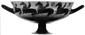 CUP, SIANA (ATHENIAN, BLACK-FIGURE)