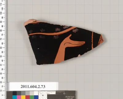 Terracotta fragment of an amphora (jar)